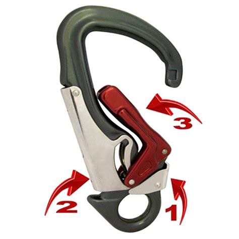 Isc Double Triple Action Aluminum Snaphooks Mountain Tek