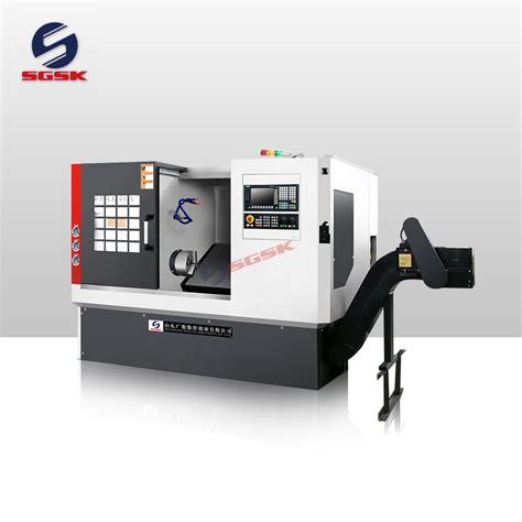 Slant Bed Lathe Tck46a Cnc Lathe Machine Shandong Gsk Cnc Equipment