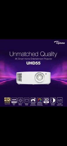 Uhd55 Optoma Projector Dlp Brightness 3600 Lumens At Rs 295000 In