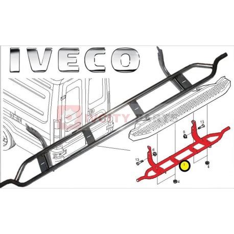 Support Ossature De Mache Pied Arriere D Origine Iveco Pour Daily De