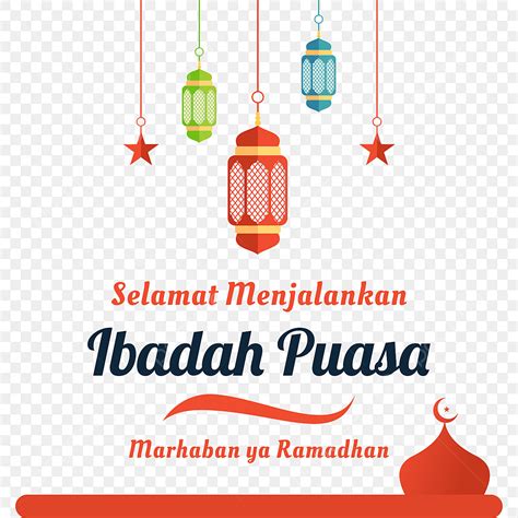 Gambar Salam Marhaban Ya Ramadhan Puasa Lentera Ramadan Bulan