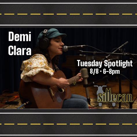 Local Musician Spotlight Demi Clara Batavia Mainstreet