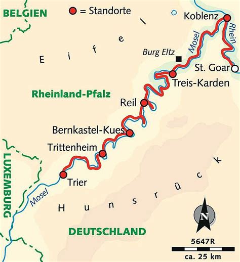 Der Mosel Radweg Von Trier Nach Koblenz