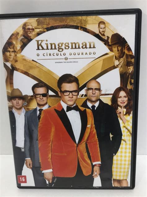 Dvd Kingsman O C Rculo Dourado Filme E S Rie Dvd Fox Usado