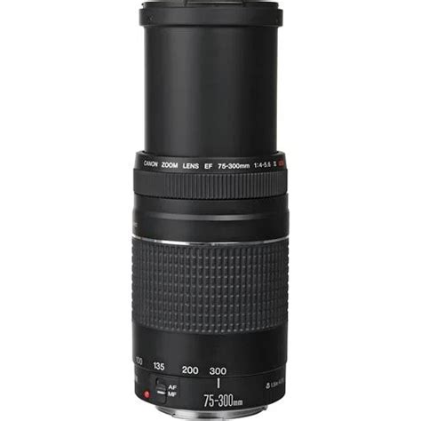 Canon Ef 75 300mm F4 56 Iii Usm Autofocus Zoom Telephoto Lens Canon