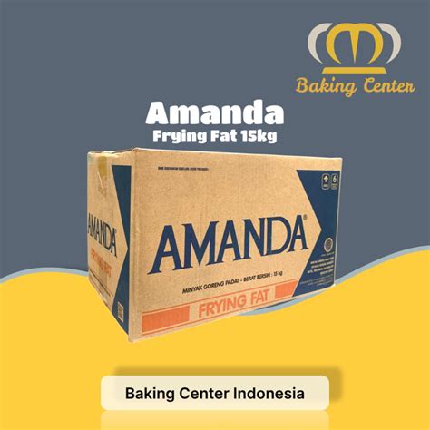 Jual Amanda Frying Fat 15kg Minyak Padat Amanda Repack 500gr Shopee