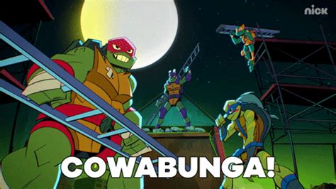 Rise Of The Tmnt Cowabunga GIF by Teenage Mutant Ninja Turtles - Find ...