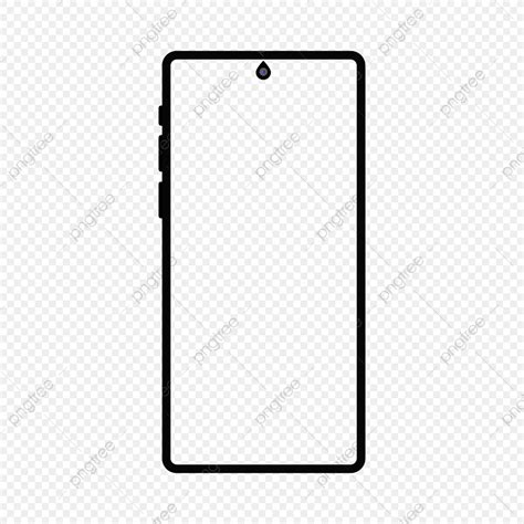 Mobile Phone Mockup Vector Hd PNG Images, Mobile Phone Mockup Vector ...