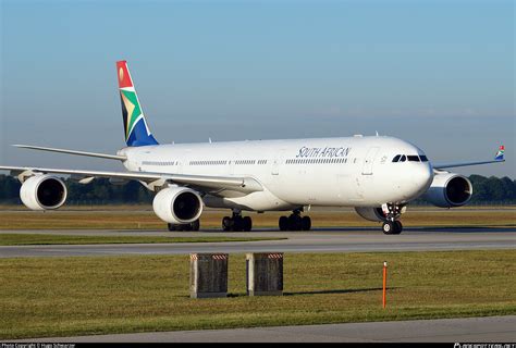 Zs Sna South African Airways Airbus A Photo By Hugo Schwarzer