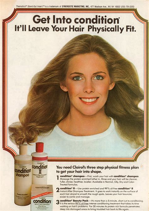 Frosted Sprayed And Feathered 20 Hair Product Ads From The 1970s Flashbak