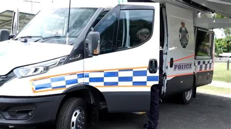 Cairns Crime Cops Get Three New Police Vans Or Mobile Beats The