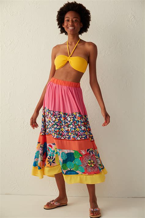 Basic Bandeau Bikini Üstü PL9Z1OZX22IY YL1 Sarı Penti