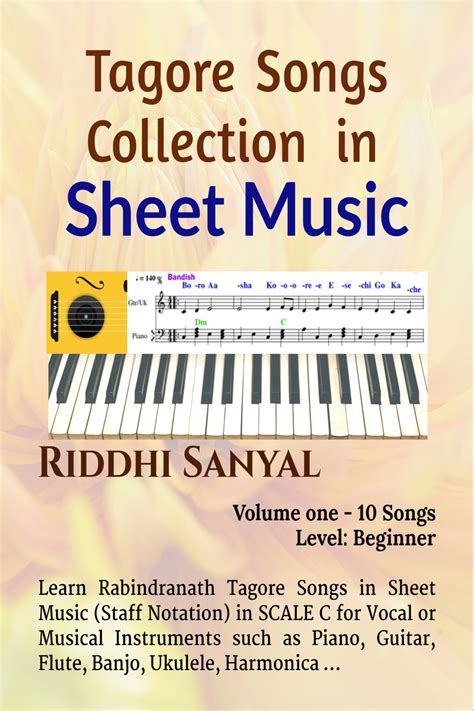 Tagore Songs Collection in Sheet Music