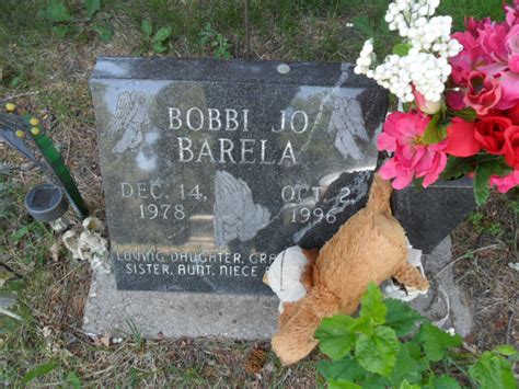 Bobbi Jo Barela Find A Grave Memorial