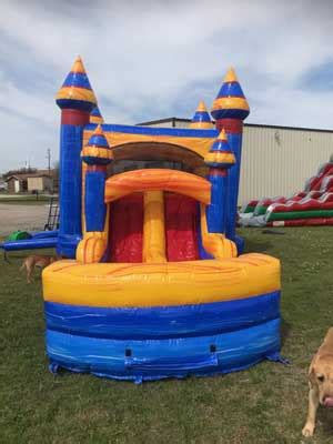 Marble Mansion Bounce And Slide Rental Inflatable Party Magic