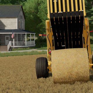 Presse à balles rondes Vermeer 605N v1 0 0 0 FS25 Mod Farming