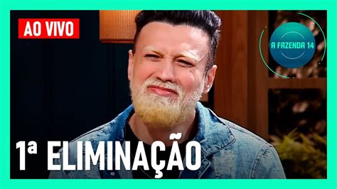 A FAZENDA 2022 1ª ELIMINAÇÃO AO VIVO Bruno Deborah Tiago 22 09