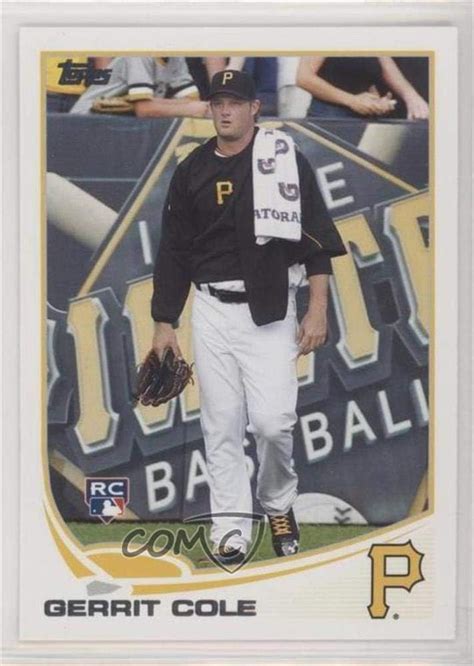 Amazon Gerrit Cole Baseball Card Topps Update Series