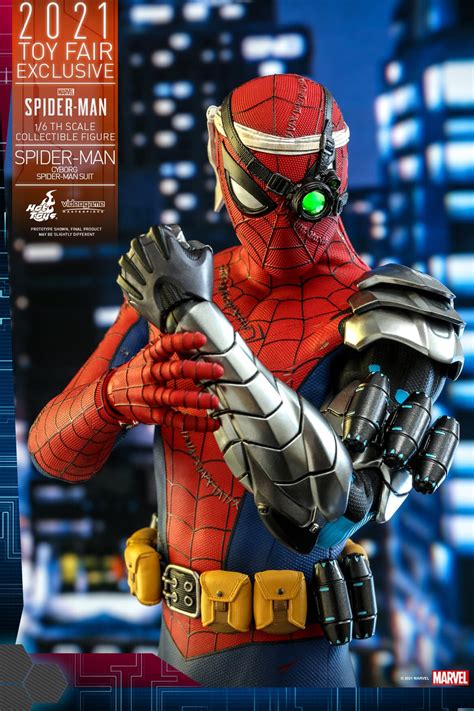 Cyborg Spider Man Swings On In With Hot Toys Exclusive Figure