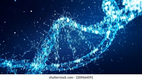 Digital Dna Helix Plexus Animation Human Stock Illustration 2211451339 | Shutterstock