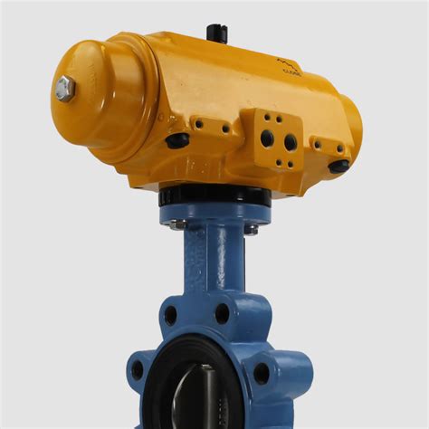 Ductile Iron Actuated Butterfly Valves Fully Lugged Type L