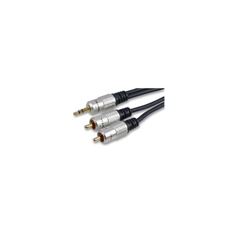 Premium 35mm To Twin Rca Phono Cable Euronetwork