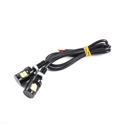 LED Auto SMD, Diametru 12mm, 12V, Fir 25cm, Set 2 Buc, Albastru - Vectro