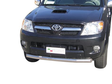 Bull Bar Misutonida Mm Chrome Or Black Matt Toyota Hilux Dc