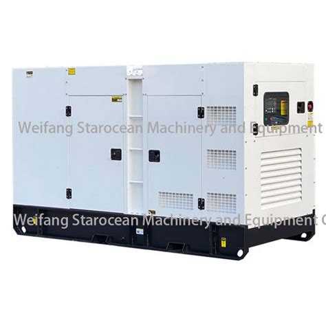 Low Noise Power Diesel Generator Set Power Generator Water Cooling ...