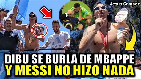 Dibu Martinez Se Burla De Mbappe Con Mu Eco Y Messi No Hizo Nada Un