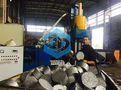 Y L Scrap Aluminum Turnings Briquetting Block Making Machine