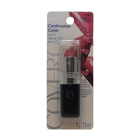 Covergirl Continuous Color Lipstick Smokey Rose 035 013 Oz 3 G Pink Lipstick