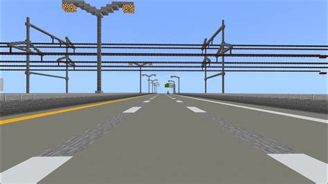 Minecraft Freeway Construction Episode 1 Freeway Offramp Speed