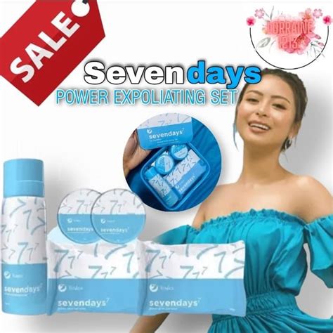 SEVENDAYS Power Exfoliating Set By HerSkin RevitaGlow Kath Melendez