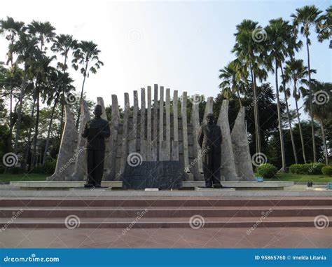 Tugu Proklamasi Jakarta editorial image. Image of history - 95865760