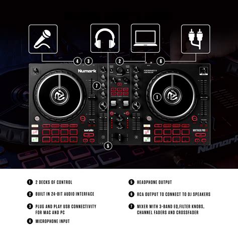 Numark Mixtrack Pro Fx Cont B S Zrm Encarguelo