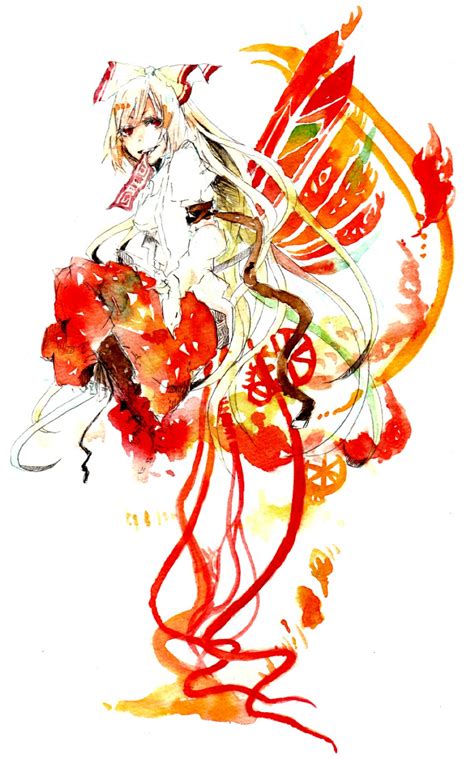 Fujiwara No Mokou Touhou Drawn By Sakuma Danbooru