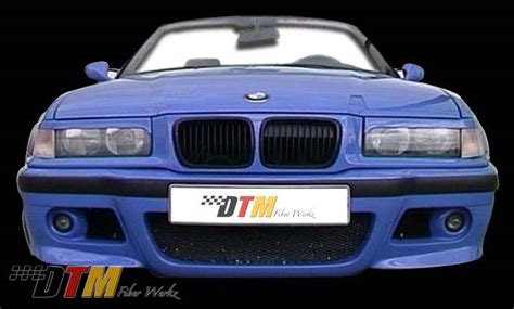 BMW 3 Series DTM Fiberwerkz M3 E46 Style Front Bumper E36 M3 E46 S