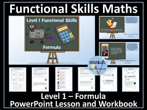 Formula And Function Machines Level Maths Functional Skills