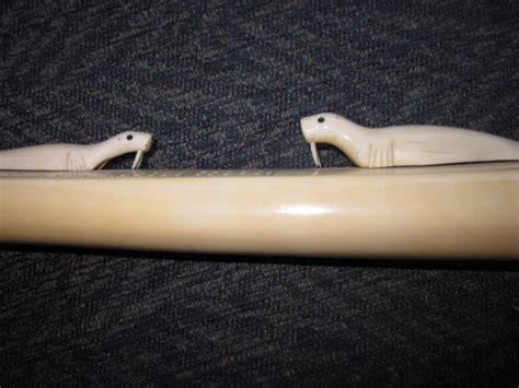 Walrus Ivory - CARVED IVORY CRIBBAGE BOARDS | Collectors Weekly