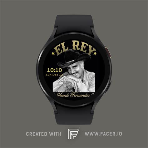 MFAMOUSTRUCKER El Rey Vicente Fernandez Watch Face For Apple Watch