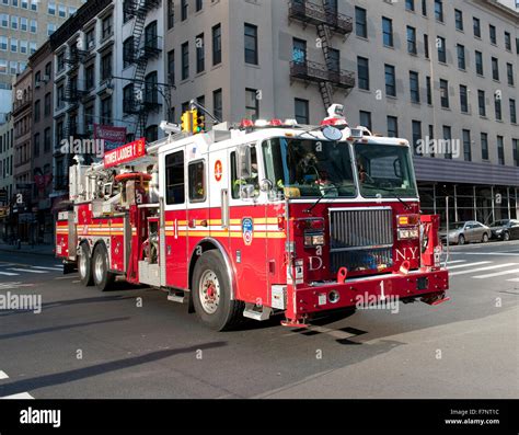 Fire truck ladder usa hi-res stock photography and images - Alamy