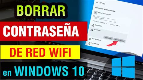 C Mo Eliminar Contrase A Wi Fi En Ordenador Doncomo