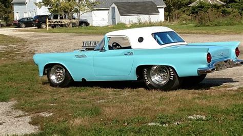 1957 Ford Thunderbird Pro Street Hot Rod Race Car Drag Car Gasser