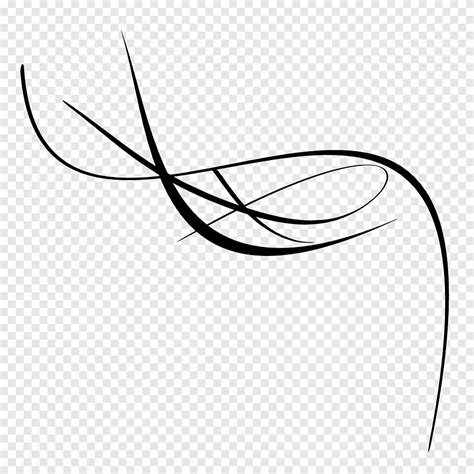 Abstract Lines Brushes Black Lines Illustration Png Pngegg