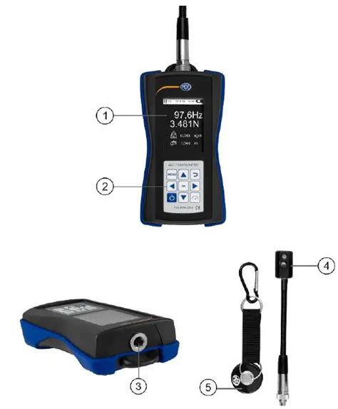 PCE BTM 2000 Belt Tension Meter User Manual