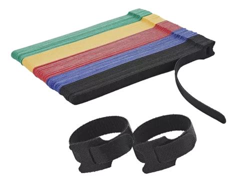 Kit Organizador Cabos Fio Velcro Abra Adeira Prender Cm Mercadolivre