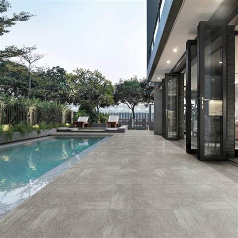 Living with Nature, Such Outdoor Tile Design is very Popular