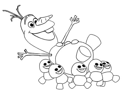 Coloriage Olaf De Disney T L Charger Et Imprimer Gratuit Sur