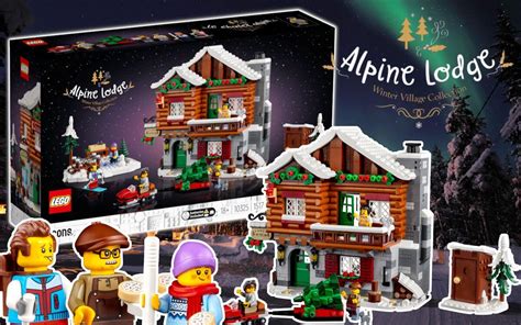 LEGO Icons 2023 Winter Village 10325 Alpine Lodge Revealed